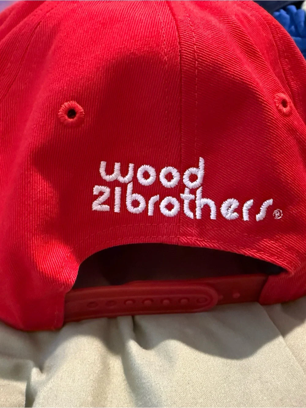 Ford Red Motorcraft Quick Lane Embroidered Hat- signed by Josh Berry #21